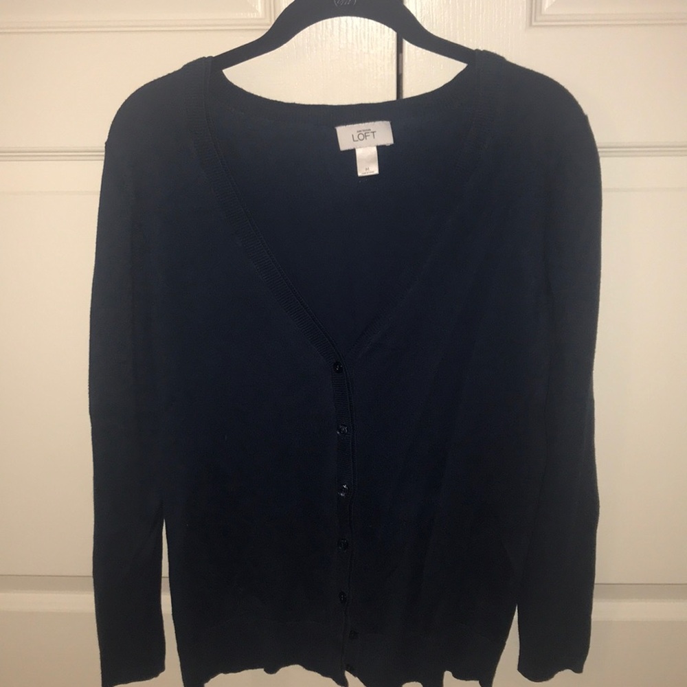 Button down sweater